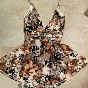Floral WINDSOR tank romper